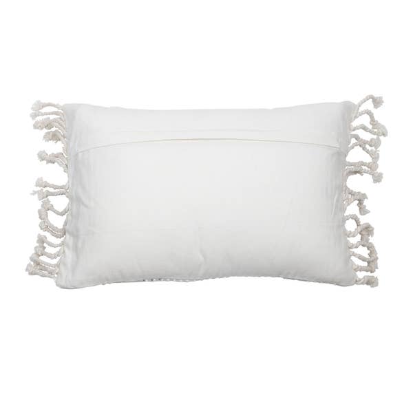 Hand Woven Nila Pillow Gray